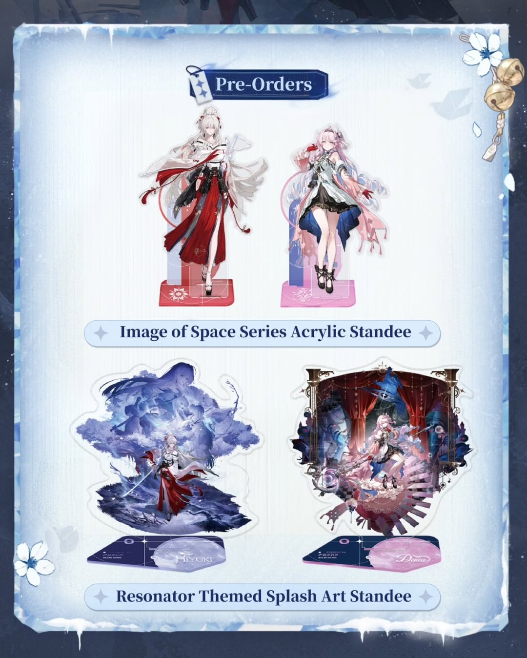 Wuthering Waves V3.3 new merch Now Available for Pre-order!