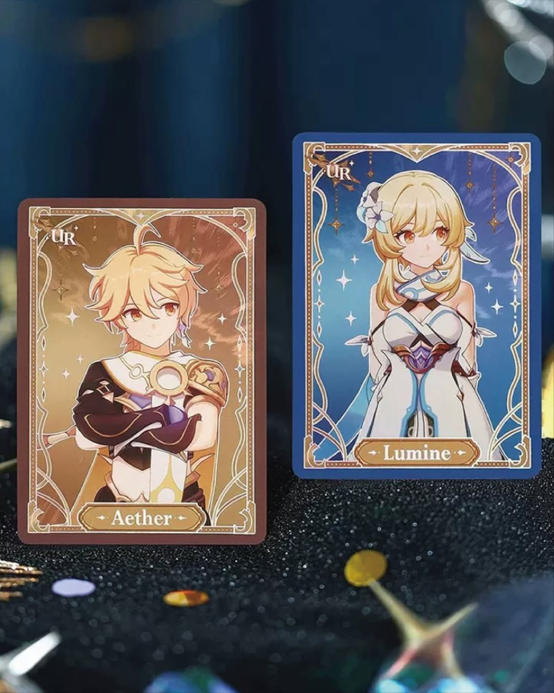 Genshin Impact Glowing Travelogue Collectible Card Series: Volume 1
