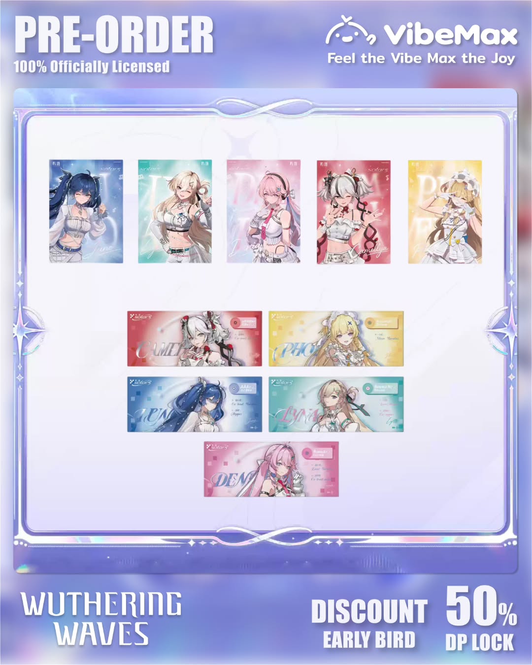 Wuthering Waves Solar Series Collectibles - Official PreOrder