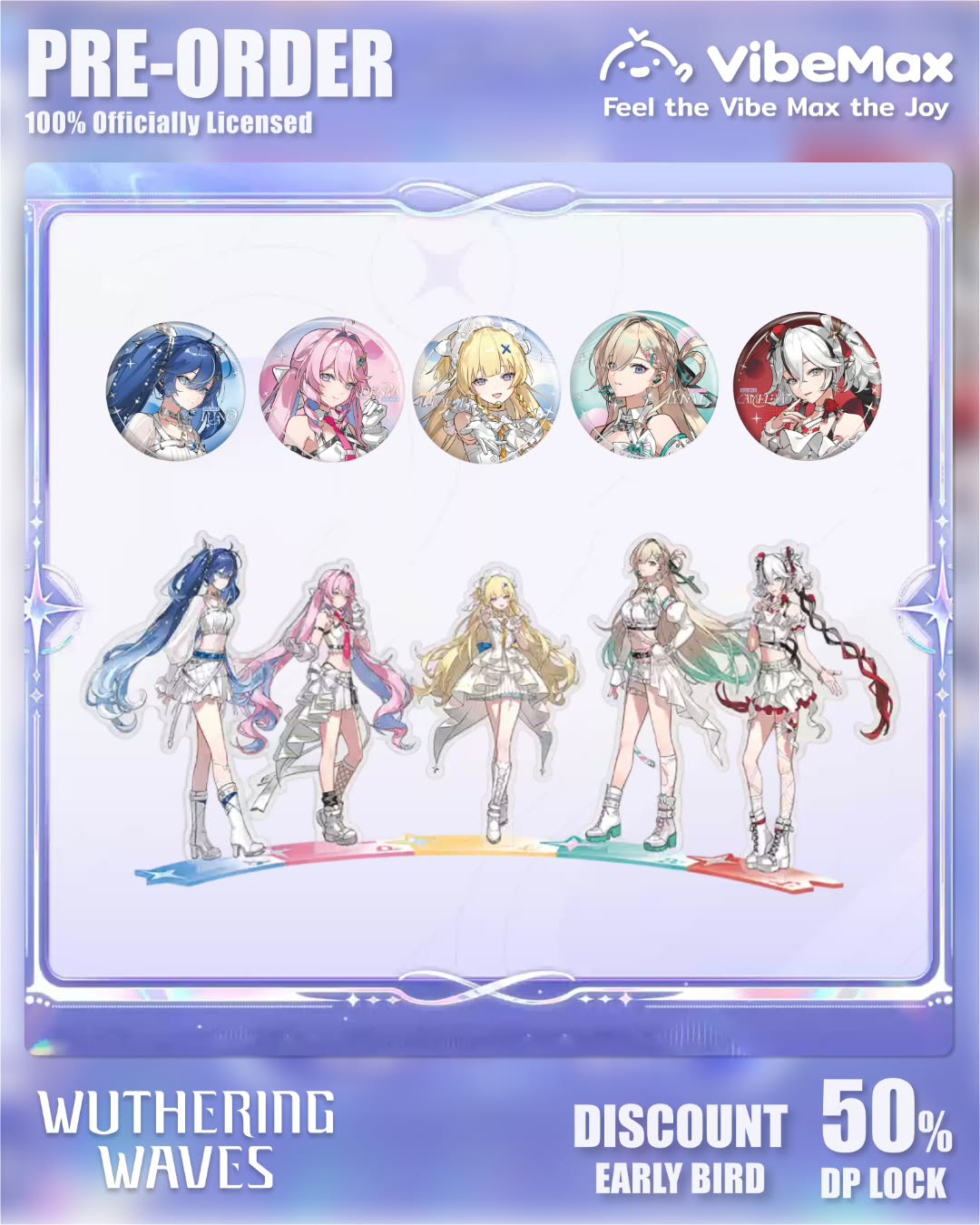 Wuthering Waves Solar Series Collectibles - Official PreOrder