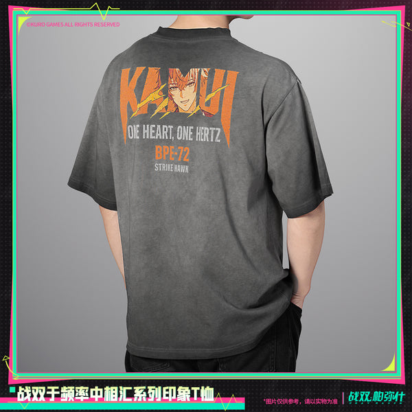 Punishing: Gray Raven Punishing: Gray Raven One Heart, One Hertz Series Printed T-Shirt