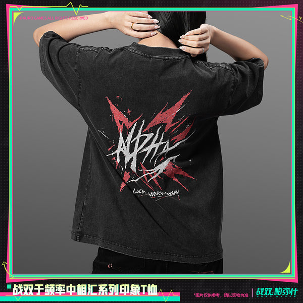 Punishing: Gray Raven Punishing: Gray Raven One Heart, One Hertz Series Printed T-Shirt