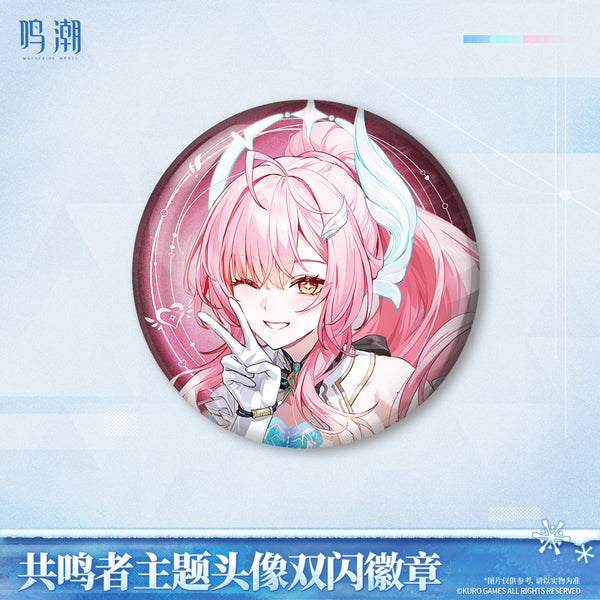 Wuthering Waves Resonator Themed Avatar Reflective Badge