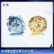 Wuthering Waves Resonator Themed Splash Art Standee