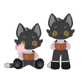 Cat Hero Themed Plush Doll