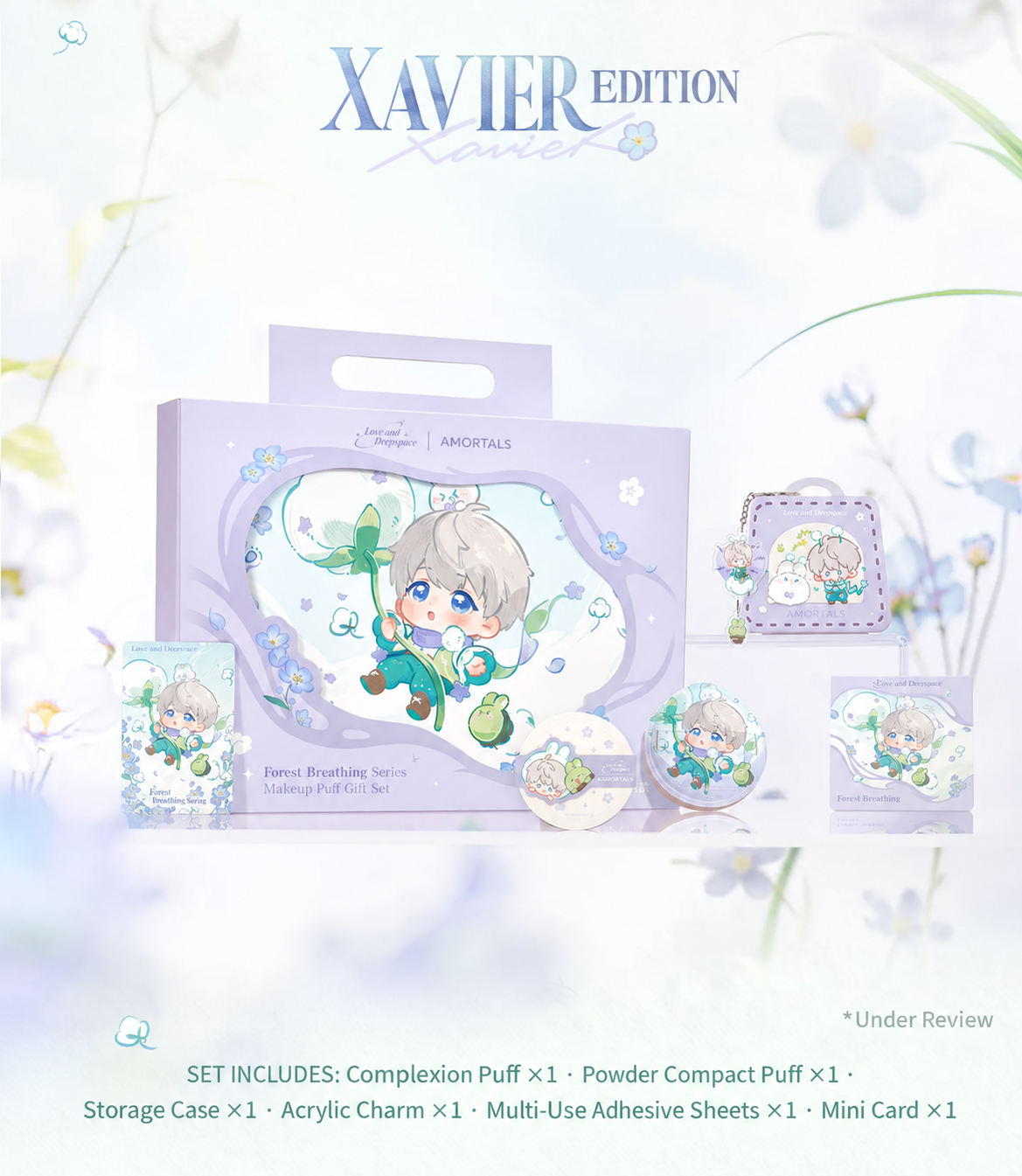 LADs × AMORTALS Forest Isle Breathing Series Special Collaboration Puff Set Gift Box