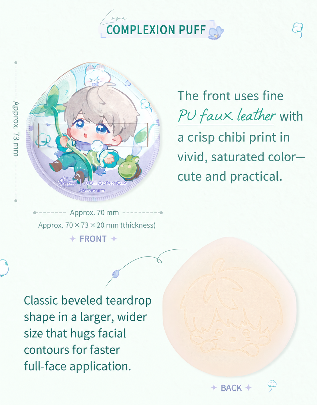LADs × AMORTALS Forest Isle Breathing Series Special Collaboration Puff Set Gift Box