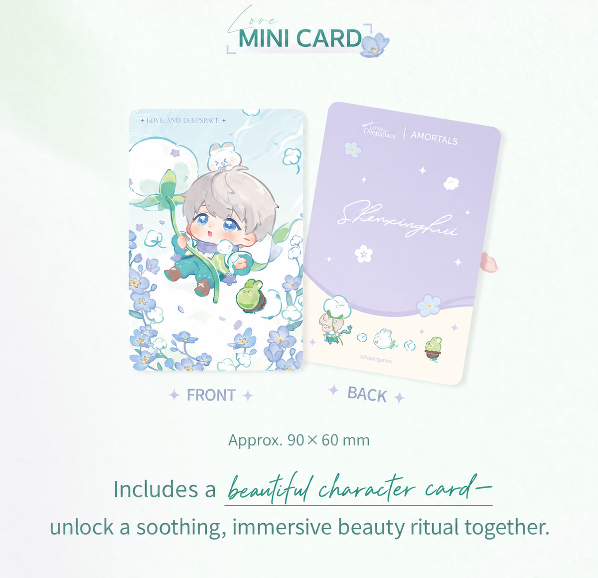 LADs × AMORTALS Forest Isle Breathing Series Special Collaboration Puff Set Gift Box
