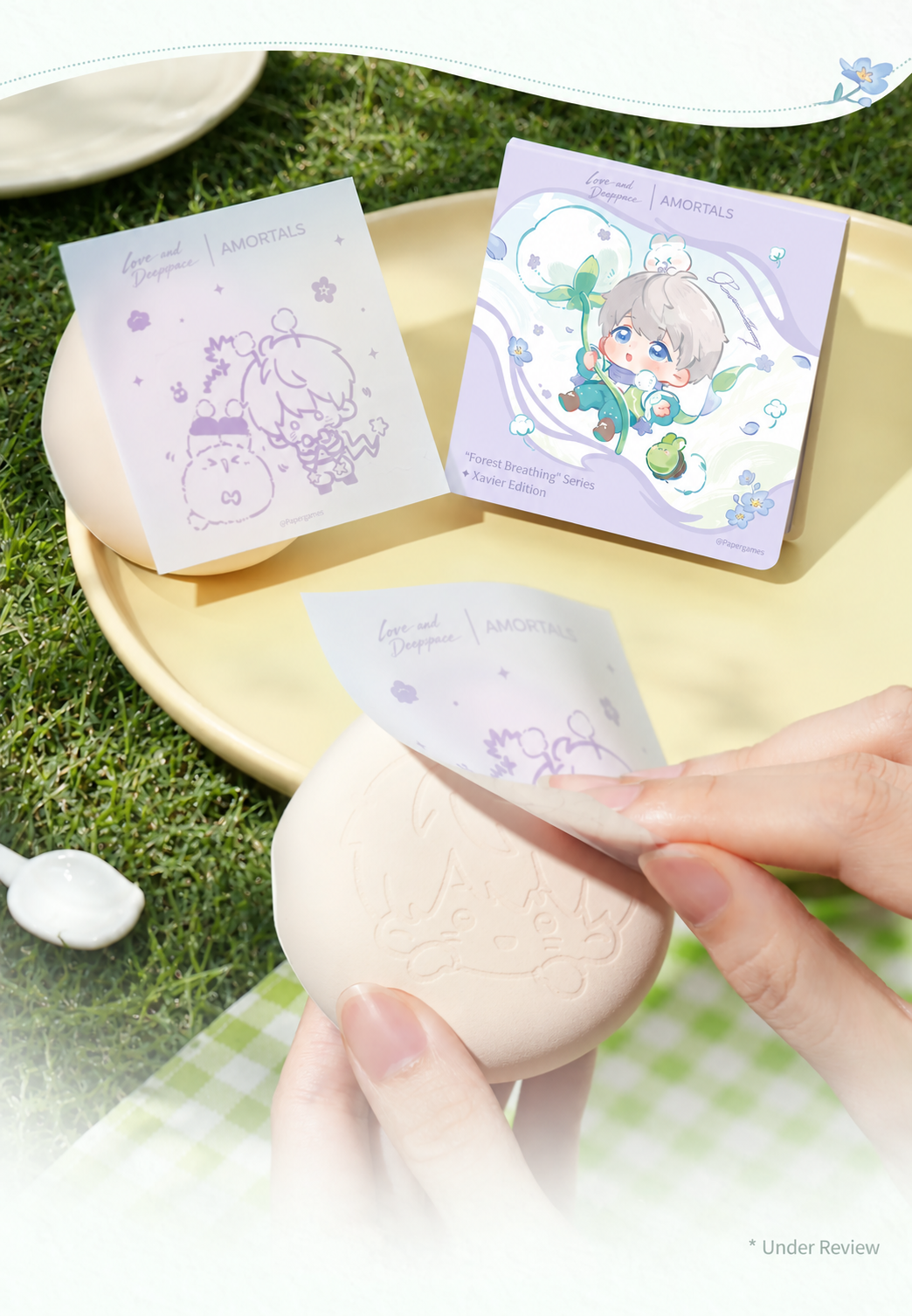 LADs × AMORTALS Forest Isle Breathing Series Special Collaboration Puff Set Gift Box