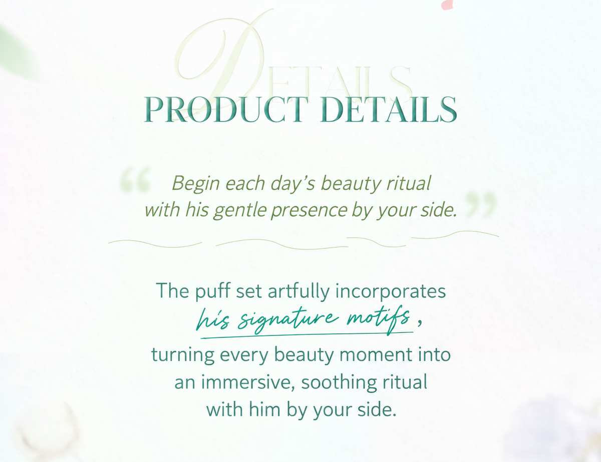 LADs × AMORTALS Forest Isle Breathing Series Special Collaboration Puff Set Gift Box