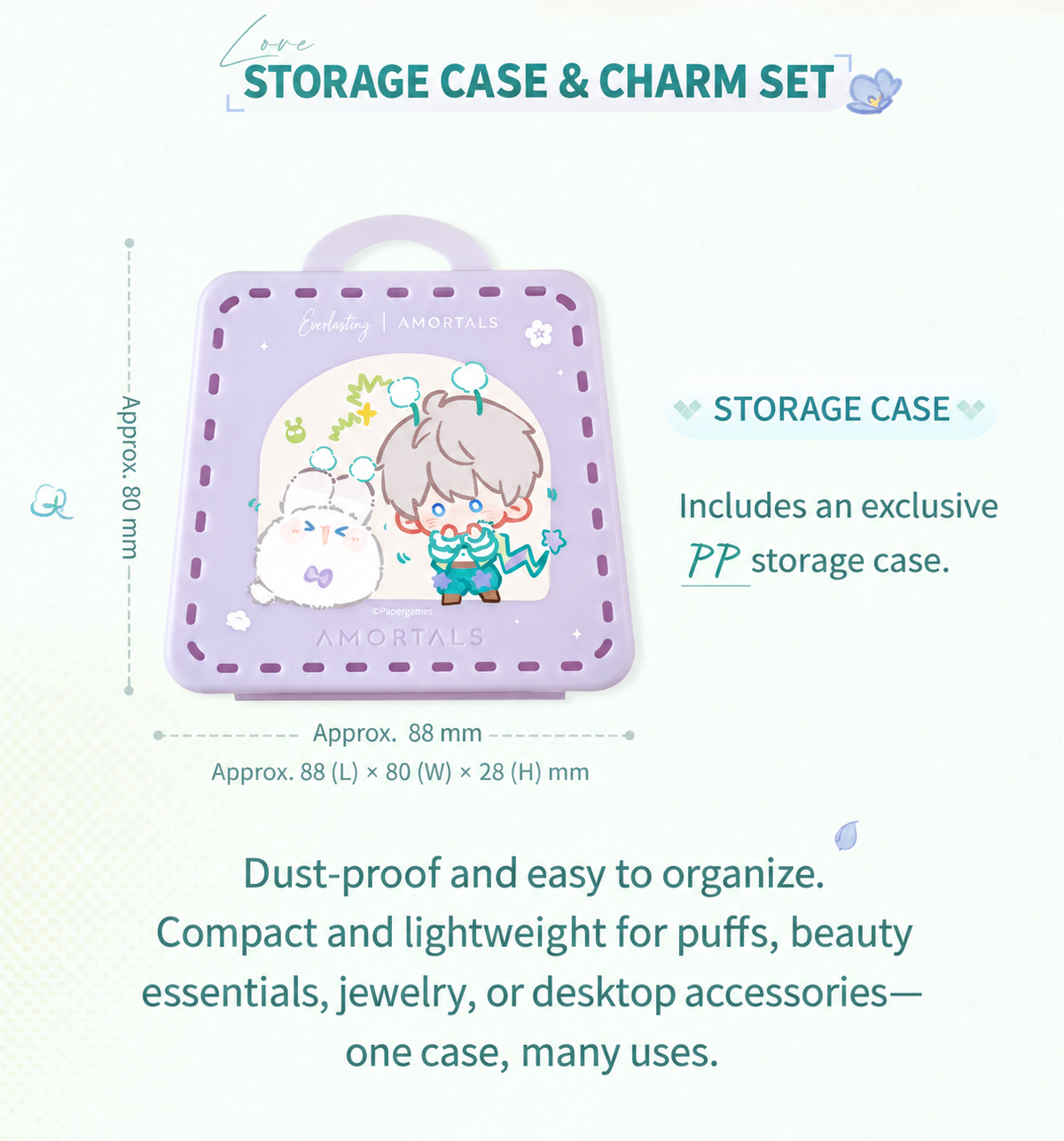 LADs × AMORTALS Forest Isle Breathing Series Special Collaboration Puff Set Gift Box