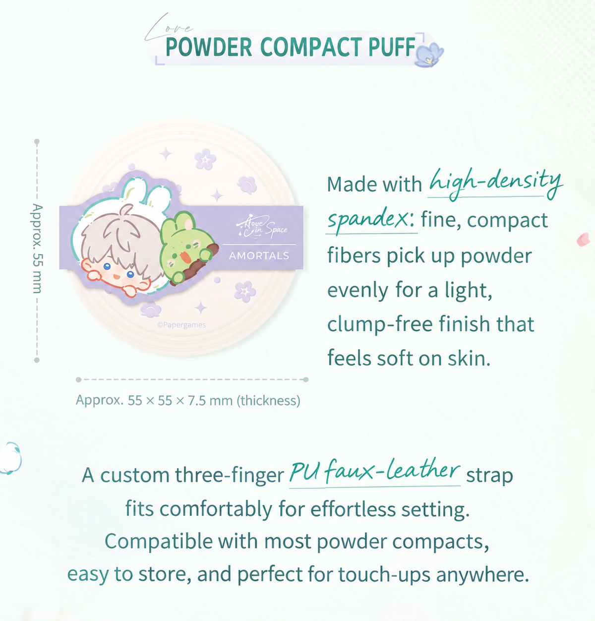 LADs × AMORTALS Forest Isle Breathing Series Special Collaboration Puff Set Gift Box