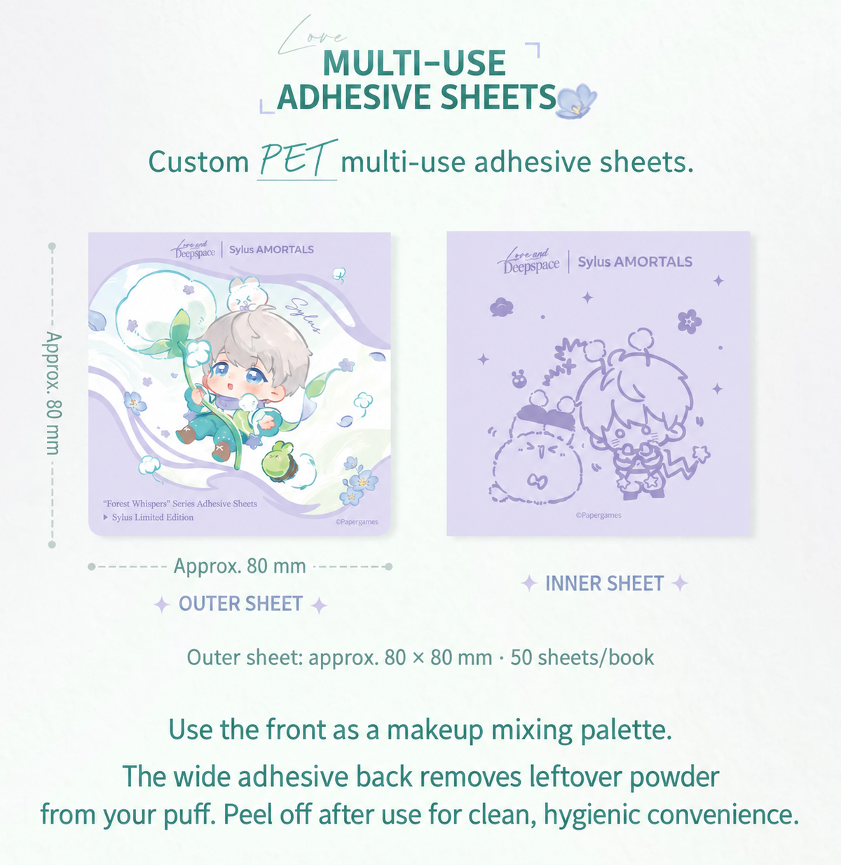 LADs × AMORTALS Forest Isle Breathing Series Special Collaboration Puff Set Gift Box