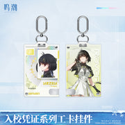 Wuthering Waves Entry Permit Series ID Card Keychain