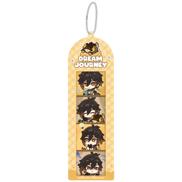 Genshin Impact Starry Dream Journey Series Zhongli Character – Bookmark & Storage Sleeve Set