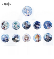 Genshin Impact Everwinter Without Mercy Series Tinplate Badge