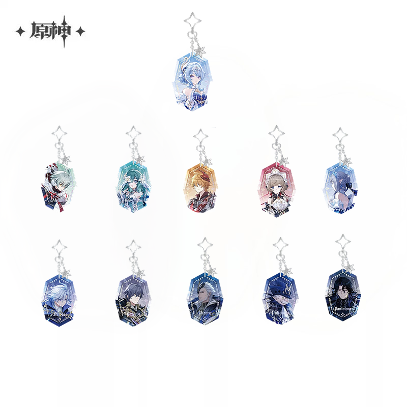 Genshin Impact Everwinter Without Mercy Series Acrylic Charm