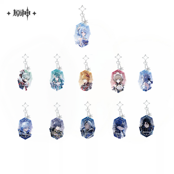 Genshin Impact Everwinter Without Mercy Series Acrylic Charm