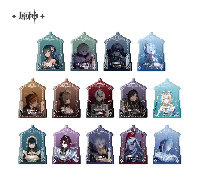 Genshin Impact Sudden Snow Series Acrylic Ornament